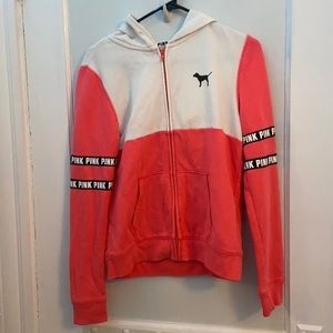 Pink hoodie